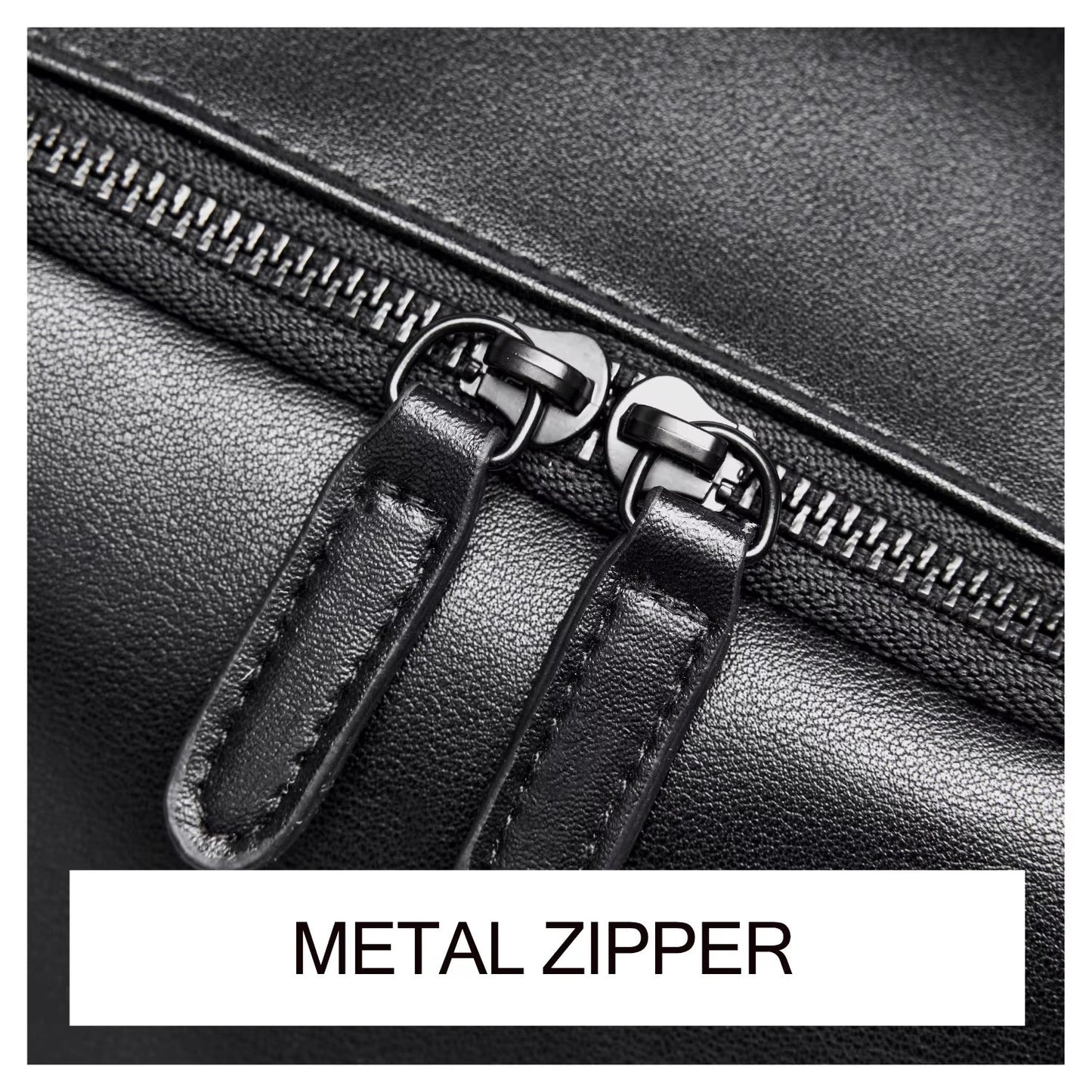 Mate Elan PU Leather Laptop Bags for Men Rucksack Waterproof Business PU Leather Backpack - MCROONS.COM