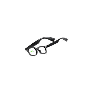 MCROONS AI Translation Smart Glasses with full-colour HUD display and titanium frame, unisex