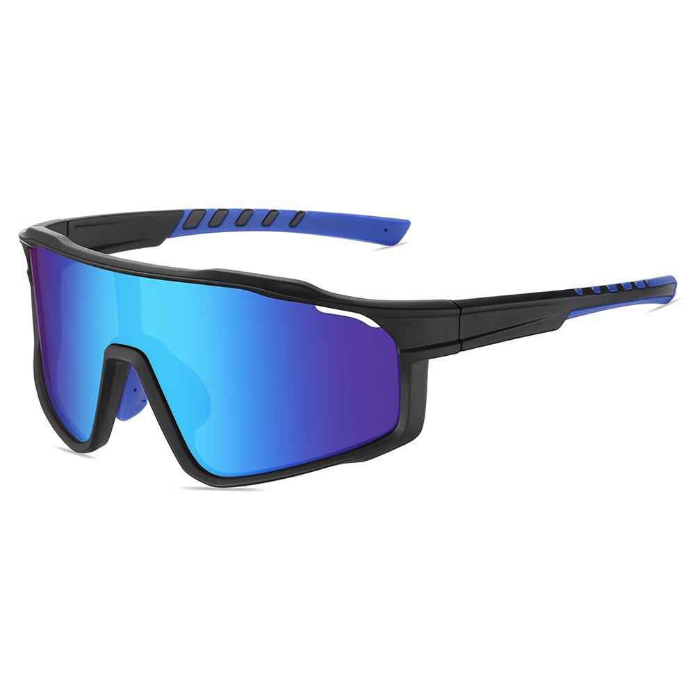 MCROONS UV400 MTB Rennrad Großrahmen-Brille — Bunte Polarisierte Sport-Fassung