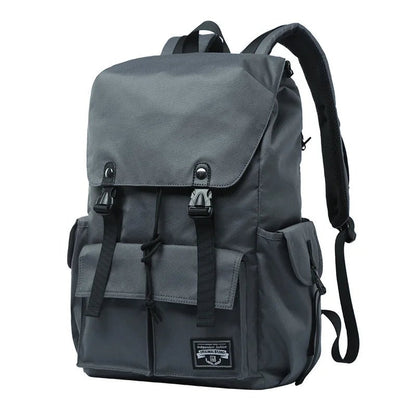 Men Rolltop Laptop Backpack Man Large Capacity Motorcycle Backpack Outdoor Waterproof Rucksack Anti - Theft Travel Backpack - MCROONS.COM