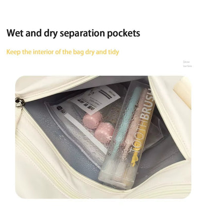 Men'S Travel Bag Waterproof Oxford Duffel Bags for Men Unisex Sport Gym Bag Yoga Outdoor Duffle Weekend Handbags - MCROONS.COM