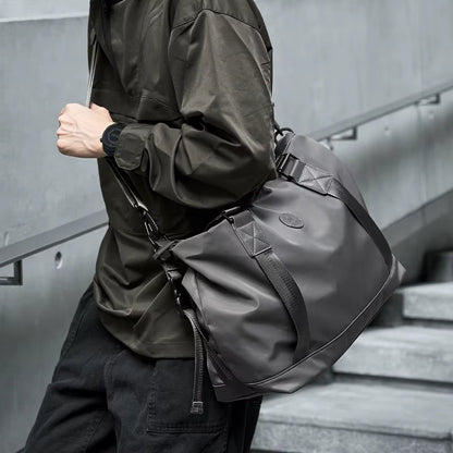 MOYYI Fashion Duffel Bag for Men Waterproof Outdoors Travel Bag Light Weight Men'S Yoga Gym Bag - MCROONS.COM