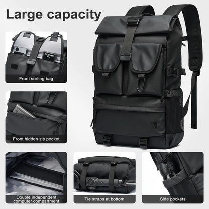 MOYYI Large Capacity Travel Backpack Bags for Men Outdoor Laptop Backpack - MCROONS.COM