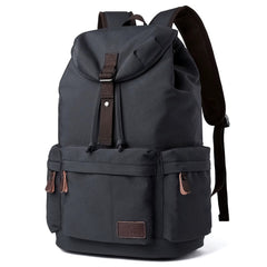MOYYI Men'S Backpack Oxford Causal Knapsack Laptop Backpack for Men Unisex Waterproof School Travel Bag with Trolley Sleeve