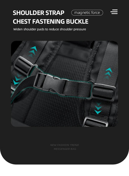 MOYYI Roll - Top Men'S Laptop Backpack Waterproof Outdoor Travel Backpack for Man Sport Camping Polyester Backpacks - MCROONS.COM