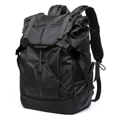 MOYYI Waterproof Laptop Backpack Bags for Men Black Travel Hiking Casual Sports Hiking Backpack Bags - MCROONS.COM