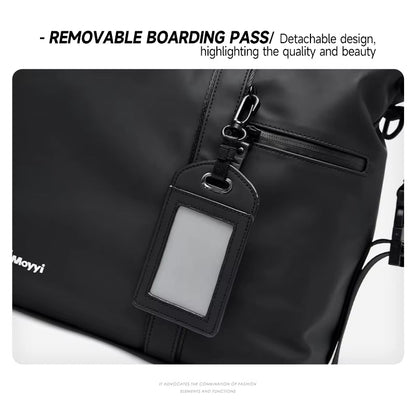 MOYYI Wholesale Customized Men'S Travel Bag PVC Duffel Bag for Men Large Capacity Unisex Waterproof Outdoor Gym Travel Bags - MCROONS.COM