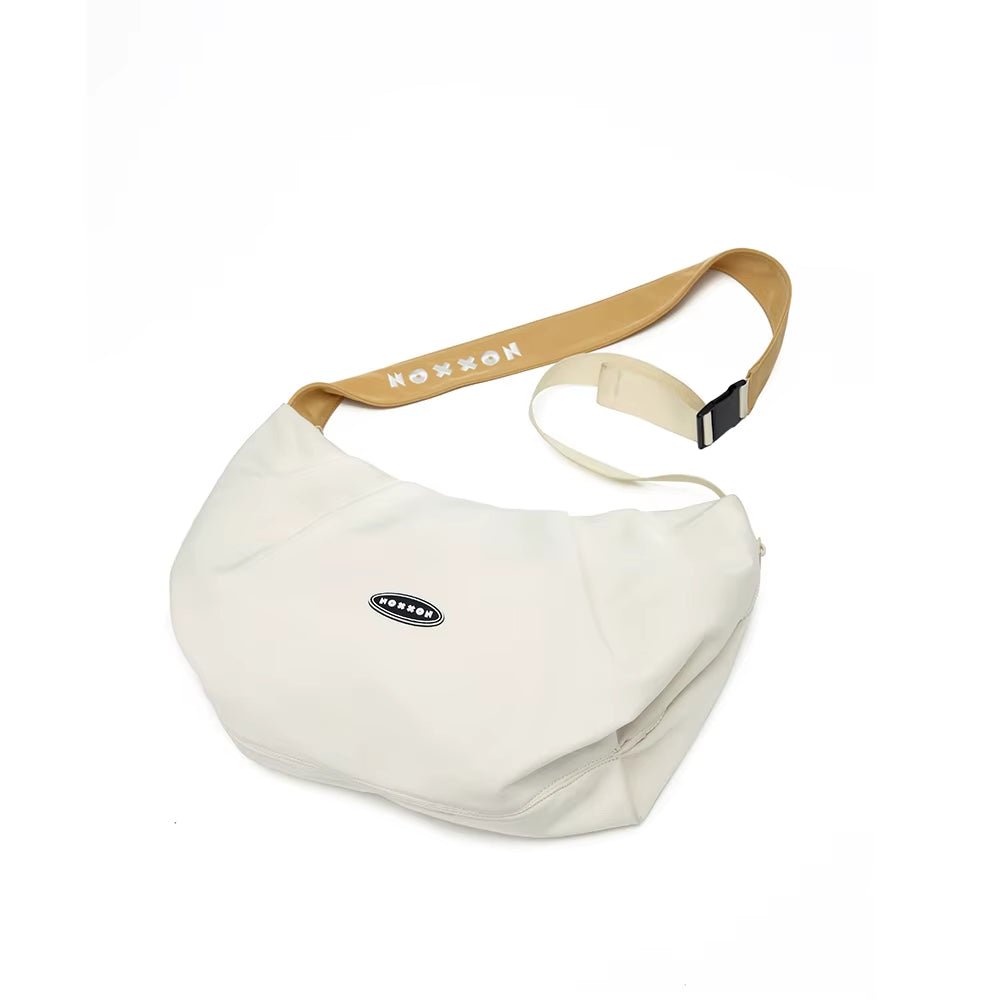 NOXXON Nylon Shoulder Bag Multi Pocket Casual Waterproof Crossbody Sling Bag with Zipper Large Capacity for Travel Daily Use - MCROONS.COM