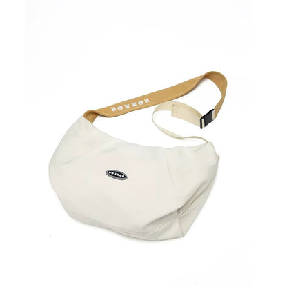 NOXXON Nylon Shoulder Bag Multi Pocket Casual Waterproof Crossbody Sling Bag with Zipper Large Capacity for Travel Daily Use - MCROONS.COM