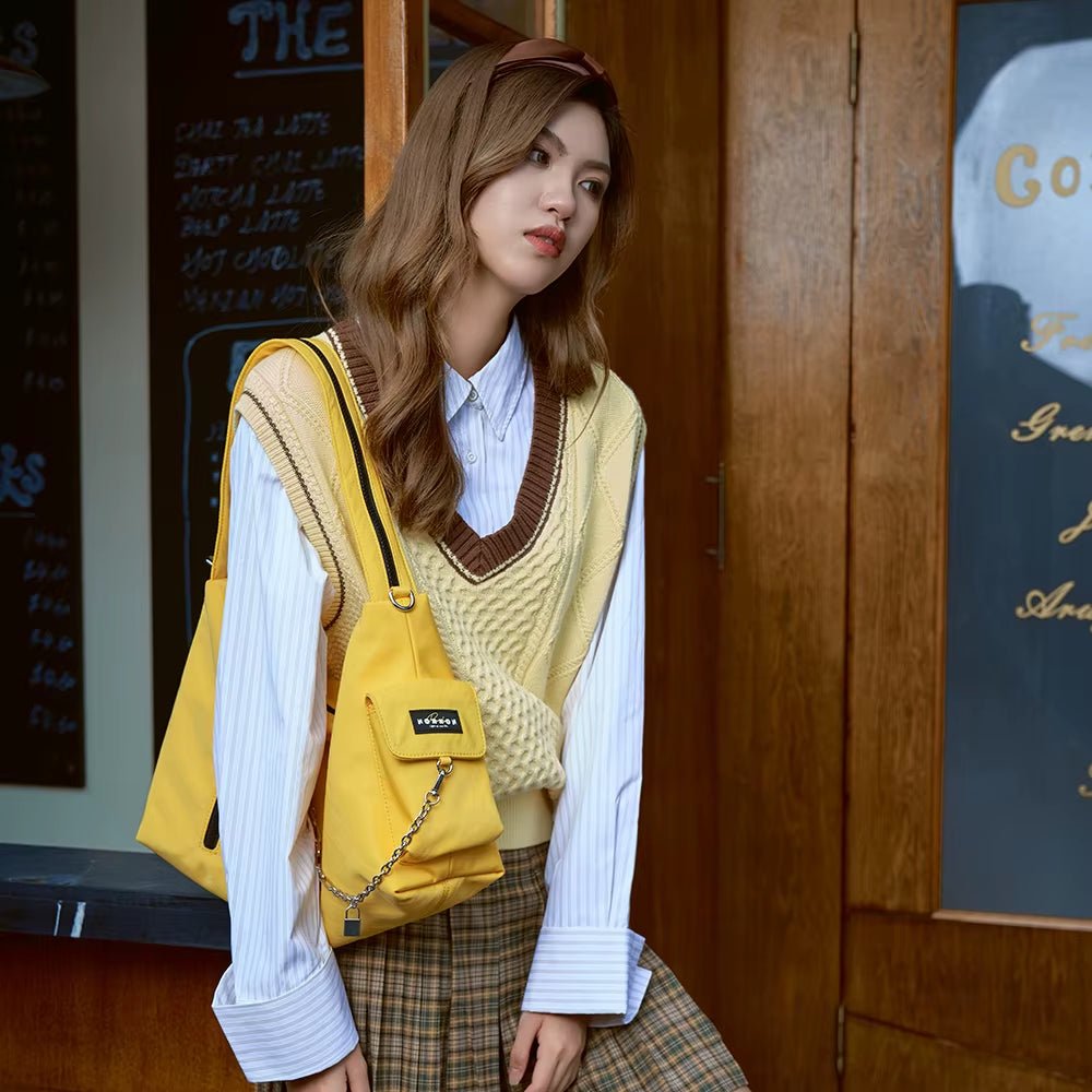 NOXXON Women Messenger Bag Multi Pockets Nylon Waterproof Travel Bag Shoulder Handbag Casual Travel Purse for Girls Daily Use - MCROONS.COM