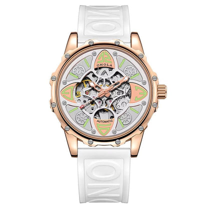 ONOLA 3833 Customized Watch Top Brand Fashion Business Dress Men Watch Luxury Automatic Skeleton Watch - MCROONS.COM