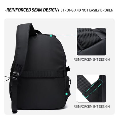 Ready Stock Causal Backpack for Man Multi - Functional Customized Travel Bag Customized Unisex High School Other Backpack Bags - MCROONS.COM