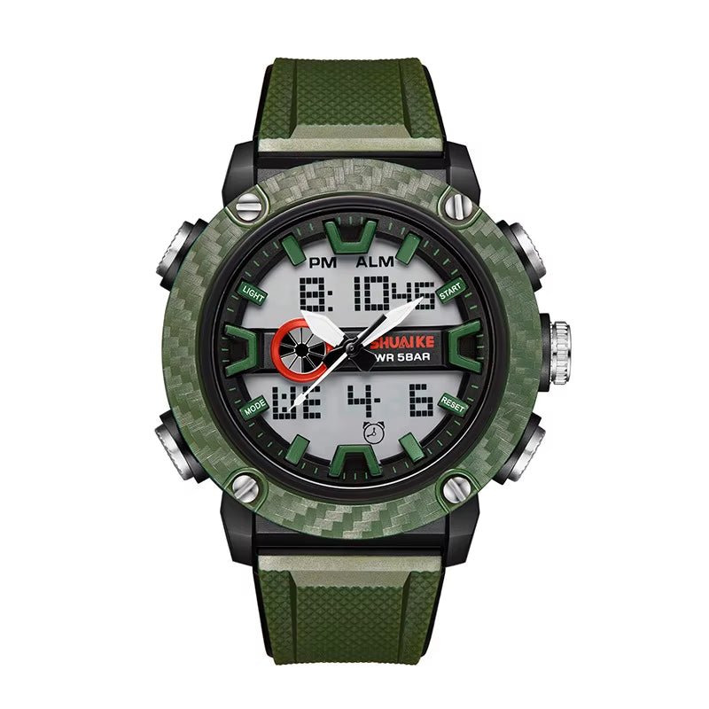 SHIYUNME D 1027 Men Wrist Watch Silicon Bands Plastic Case Waterproof Fashion Watches Colorful Relojes Sport Digital Watches - MCROONS.COM