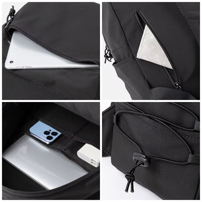 Simple Water Resistant Laptop Bag for Men Travel Causal School Backpacks Man Rucksacks Other Backpack - MCROONS.COM