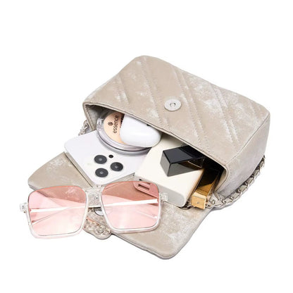 Simradia Fashion Luxury Ladies Shoulder Bag Elegant Quilted Chain Bags for Womens Flap Bag - MCROONS.COM