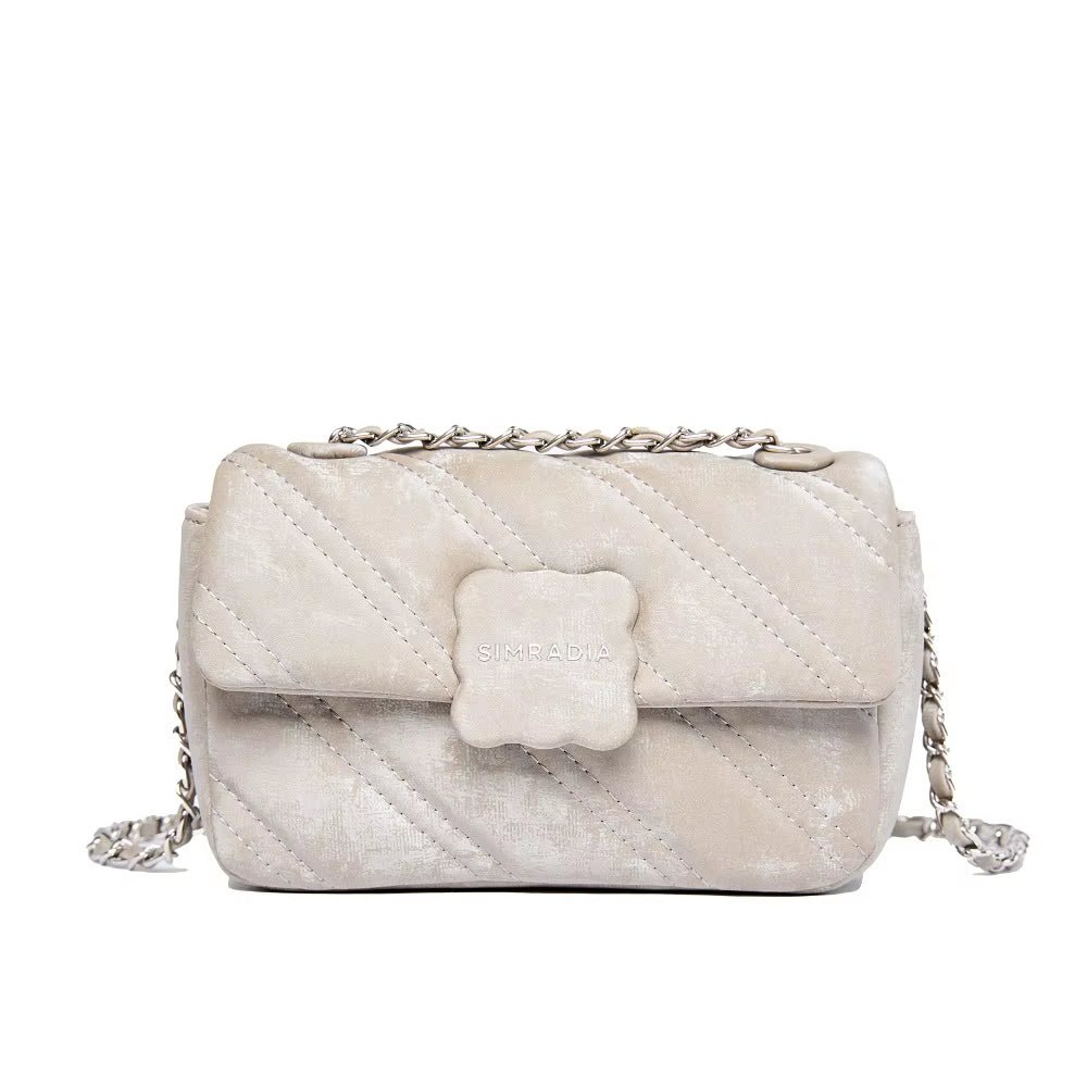 Simradia Fashion Luxury Ladies Shoulder Bag Elegant Quilted Chain Bags for Womens Flap Bag - MCROONS.COM