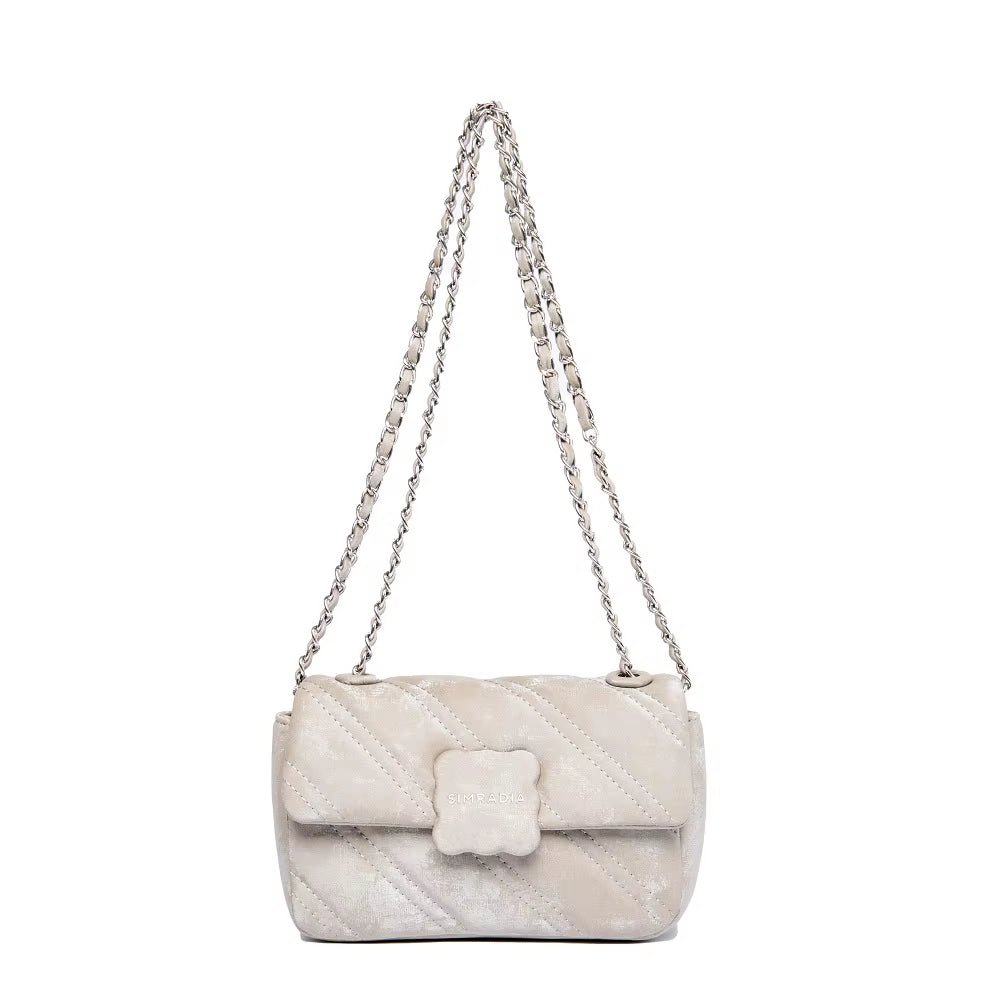 Simradia Fashion Luxury Ladies Shoulder Bag Elegant Quilted Chain Bags for Womens Flap Bag - MCROONS.COM