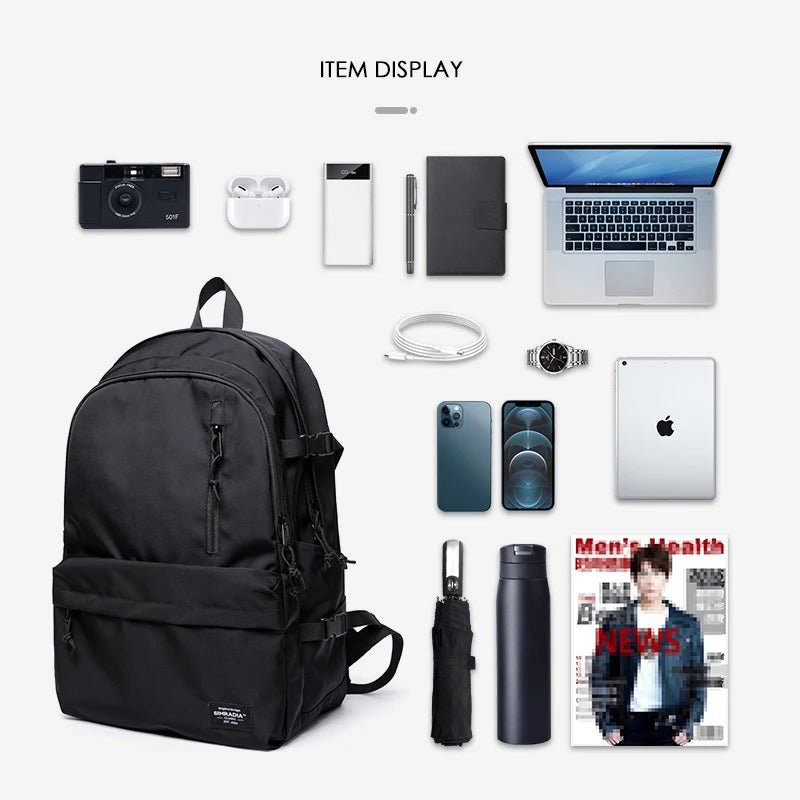 Simradia Outdoor Backpack School Bags for Men Waterproof Laptop Men'S Backpack Bags - MCROONS.COM