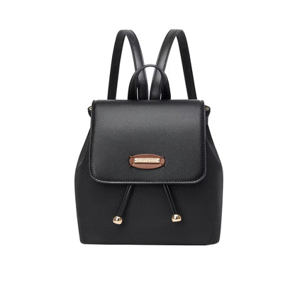 Simradia PVC Drawstring Backpack Purse Retro Preppy College School Bag Fashion Travel Women Backpack - MCROONS.COM