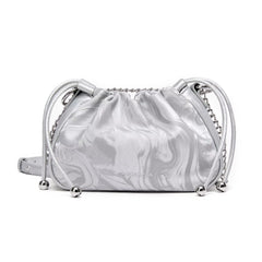 Small Pu Women Bag Fashion Single Shoulder Messenger Bag with Chain Ladies Handbag