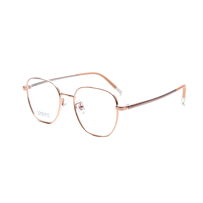 MCROONS Kids Geometric Glasses — Oversized Clear Lens Frames | Boys and Girls | Black, Silver, Rose Gold and Pink