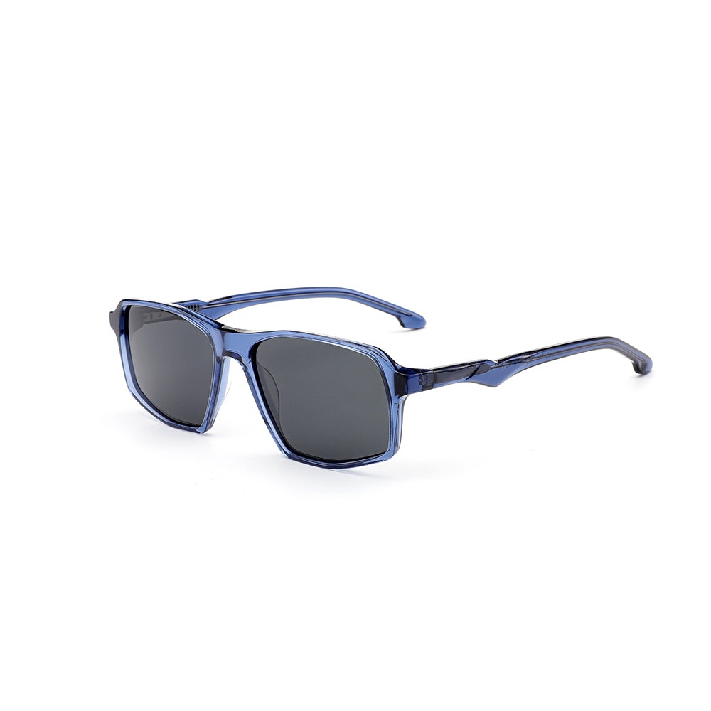 Occhiali da sole sportivi neri angolari MCROONS - Stile moda unisex | Nero, Nero opaco, Blu, Blu opaco e Grigio