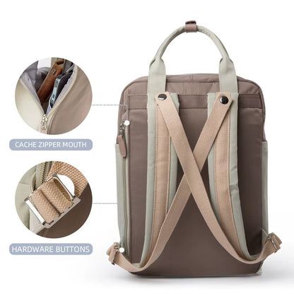 Waterproof Girl Travel Backpack Bags for Girl School Donut Backpack Bags - MCROONS.COM