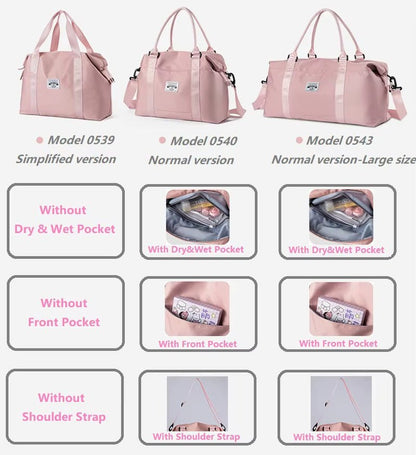 Wholesale Carry on Travel Bags Waterproof Customized Logo Outdoor Overnight Yoga Gym Luggage Bags Duffle Bag for Man Handbags - MCROONS.COM
