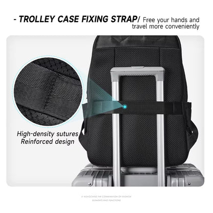 Wholesale Durable Oxford Men'S Backpack with Patch Logo Waterproof Laptop Backpacks for Men Outdoor School Backpack Business - MCROONS.COM