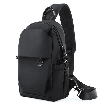 Wholesale Unisex Waterproof Crossbody Shoulder Bags Travel Sling Bags Customized Chest Bag for Men - MCROONS.COM