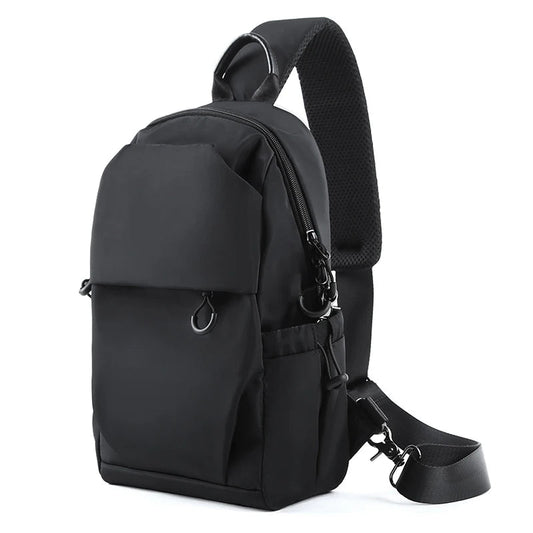 Wholesale Unisex Waterproof Crossbody Shoulder Bags Travel Sling Bags Customized Chest Bag for Men - MCROONS.COM
