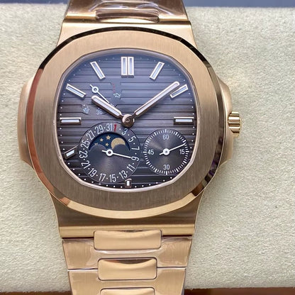 ZF Factory Kinetic Energy Storage Moon Phase Watch Monthly Calendar Luxury Ultra - Thin Automatic Watch for Men - MCROONS.COM